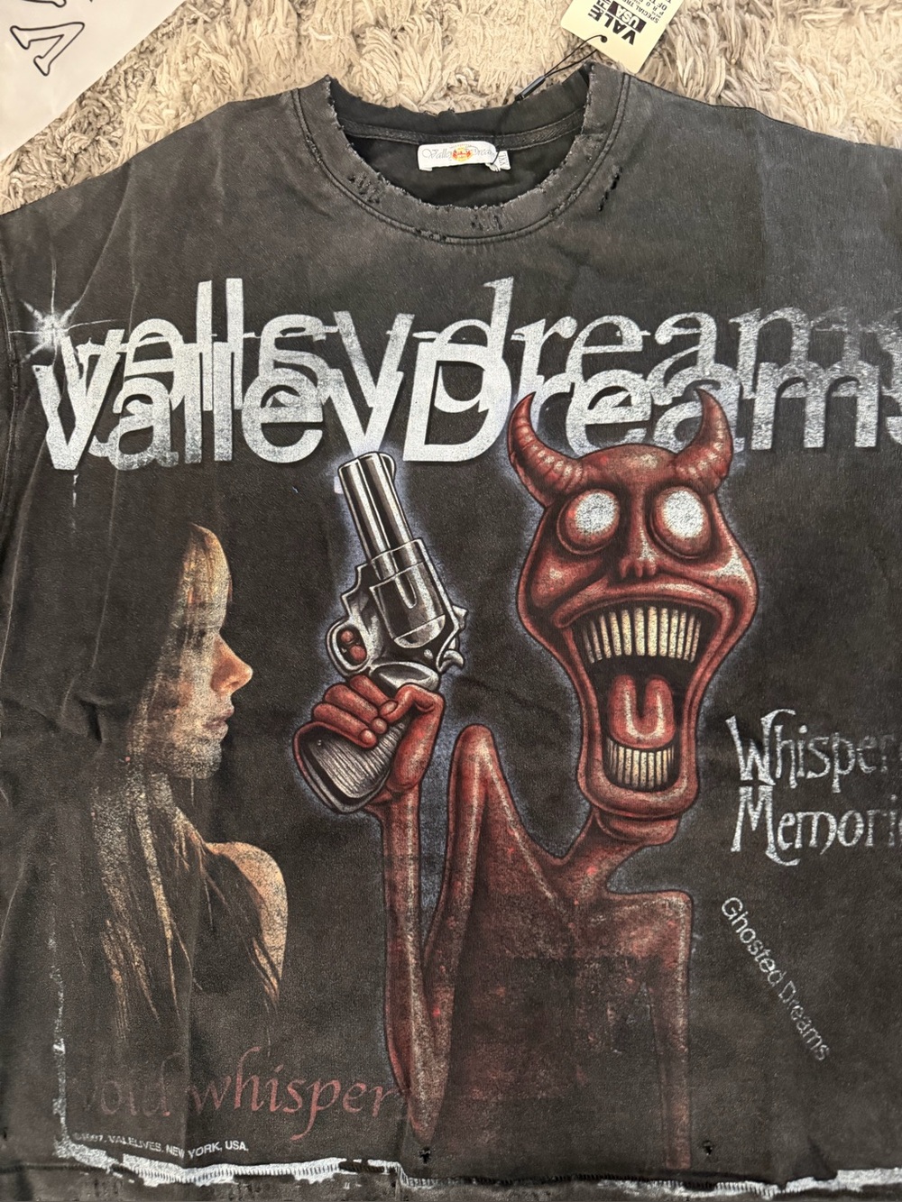VALE FOREVER “PSYCHOPATH” BLACK TEE IN XXL ( BRAND NEW w/ BAG)
